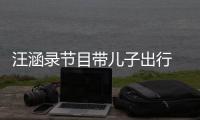 汪涵录节目带儿子出行 父子俩牵手同行温情满满